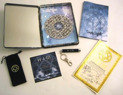 H.i.m (His Infernal Majesty) Dark Light US CD album (CDLP) (395944)